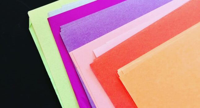Papier im Oktober