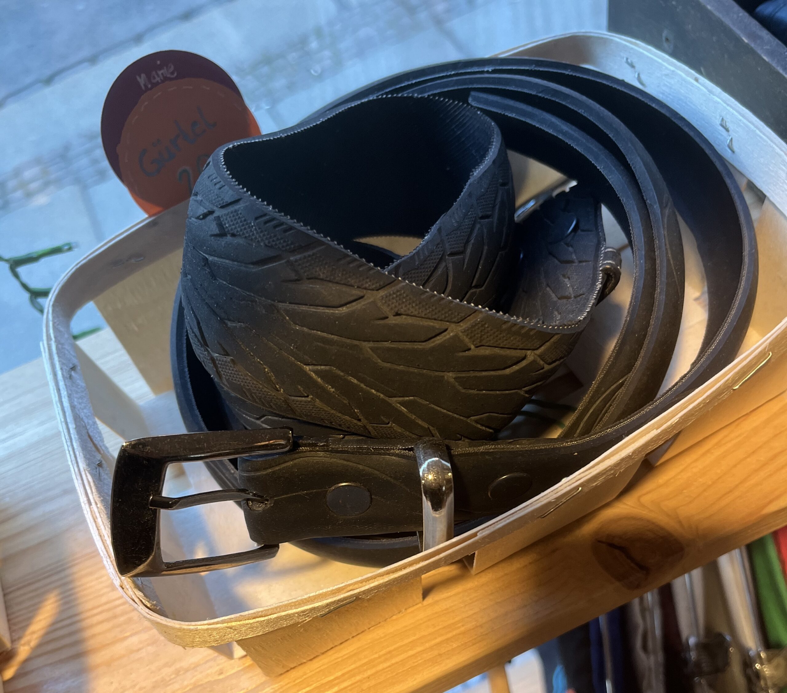 Upcycling mit Fahrradschläuchen